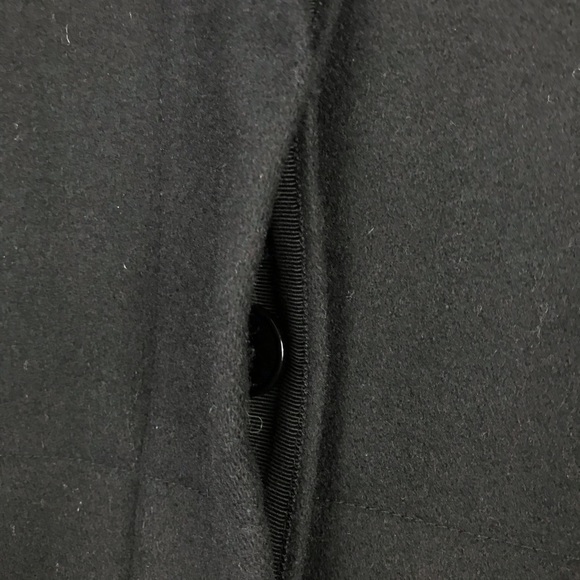 ❤️ Theory Loris W Manning Wool Coat Jacket Black S - Picture 16 of 16